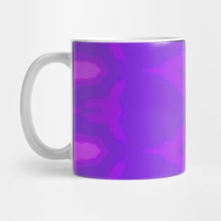 Kaleidoscope of Crystal Lines Of Purples and Blue Mug